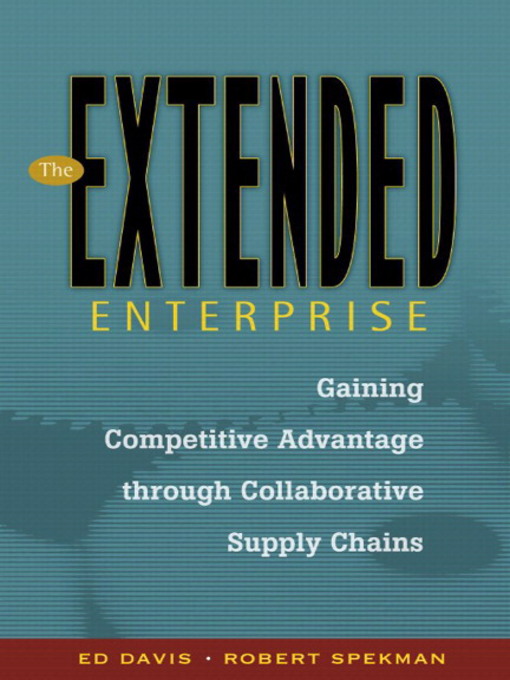 Title details for The Extended Enterprise by Edward W. Davis - Available